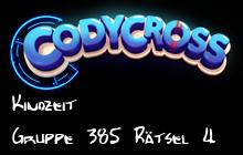Kinozeit Gruppe 385 Rätsel 4 Lösungen