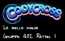 La bella roma Gruppe 402 Rätsel 1 Lösungen