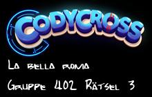 La bella roma Gruppe 402 Rätsel 3 Lösungen