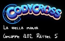 La bella roma Gruppe 402 Rätsel 5 Lösungen