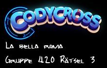 La bella roma Gruppe 420 Rätsel 3 Lösungen