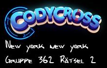 New york new york Gruppe 362 Rätsel 2 Lösungen
