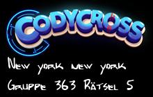 New york new york Gruppe 363 Rätsel 5 Lösungen