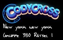 New york new york Gruppe 380 Rätsel 1 Lösungen