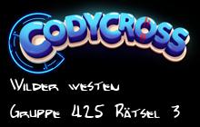 Wilder westen Gruppe 425 Rätsel 3 Lösungen