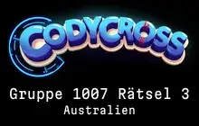Australien Gruppe 1007 Rätsel 3 Lösungen