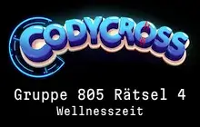Wellnesszeit Gruppe 805 Rätsel 4 Lösungen