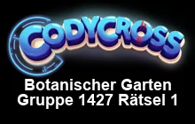 Botanischer Garten Gruppe 1427 Rätsel 1 Lösungen