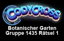 Botanischer Garten Gruppe 1435 Rätsel 1 Lösungen