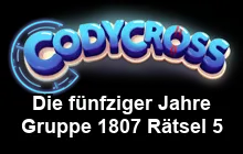 Die fünfziger Jahre Gruppe 1807 Rätsel 5 Lösungen
