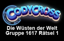 Die Wüsten der Welt Gruppe 1617 Rätsel 1 Lösungen