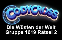 Die Wüsten der Welt Gruppe 1619 Rätsel 2 Lösungen