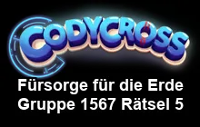 Fürsorge für die Erde Gruppe 1567 Rätsel 5 Lösungen