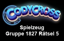 Spielzeug Gruppe 1827 Rätsel 5 Lösungen