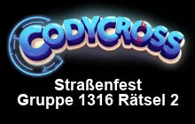 Straßenfest Gruppe 1316 Rätsel 2 Lösungen